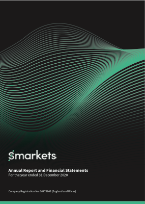 Smarkets 2020 Annual Report cover