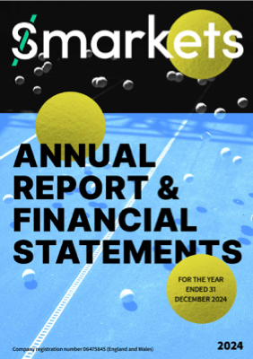 Smarkets 2024 Annual Report cover