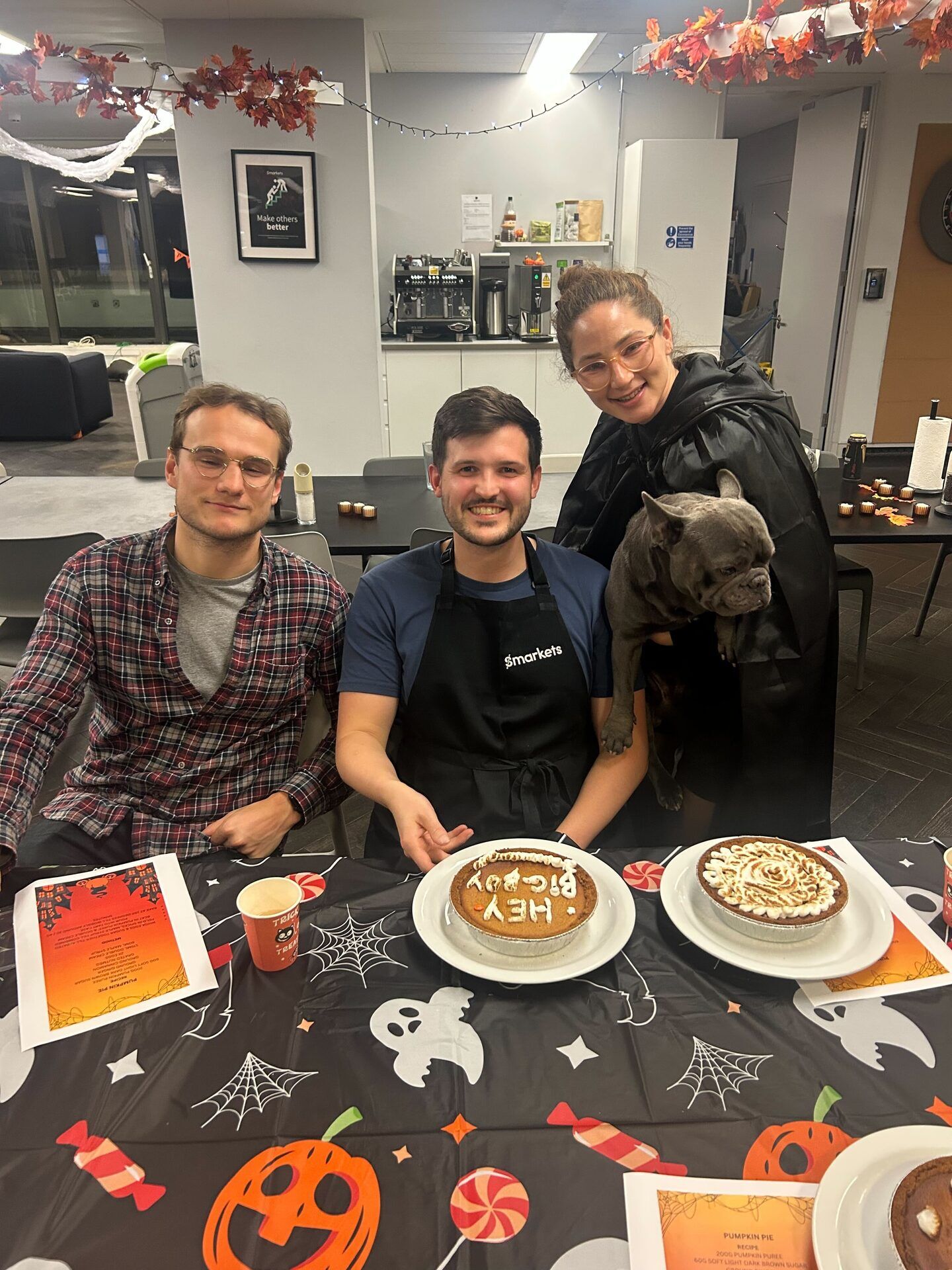 Team Halloween celebration