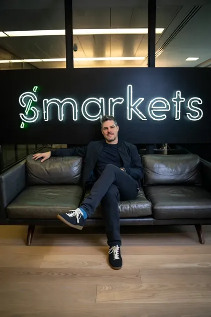 Jason Trost, Founder & CEO of Smarkets