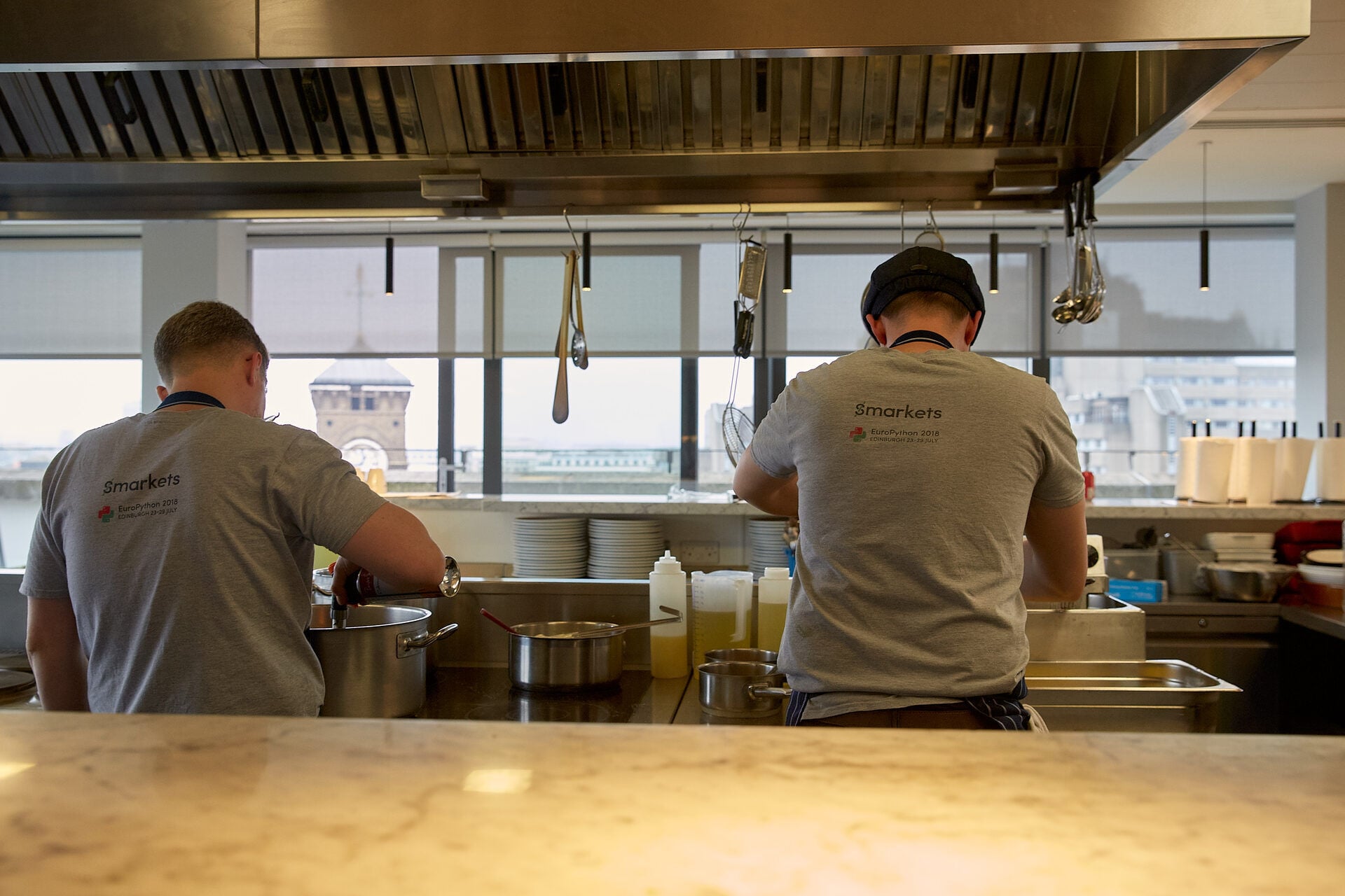 Operations team keeping the platform running